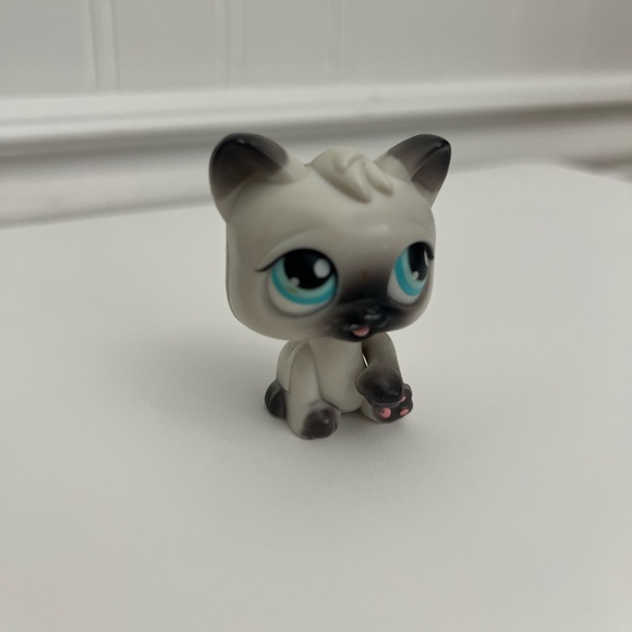 LPS Littlest Pet Shop Siamese Magic Motion Hasbro Cat 2005 - Picture 5 of 5